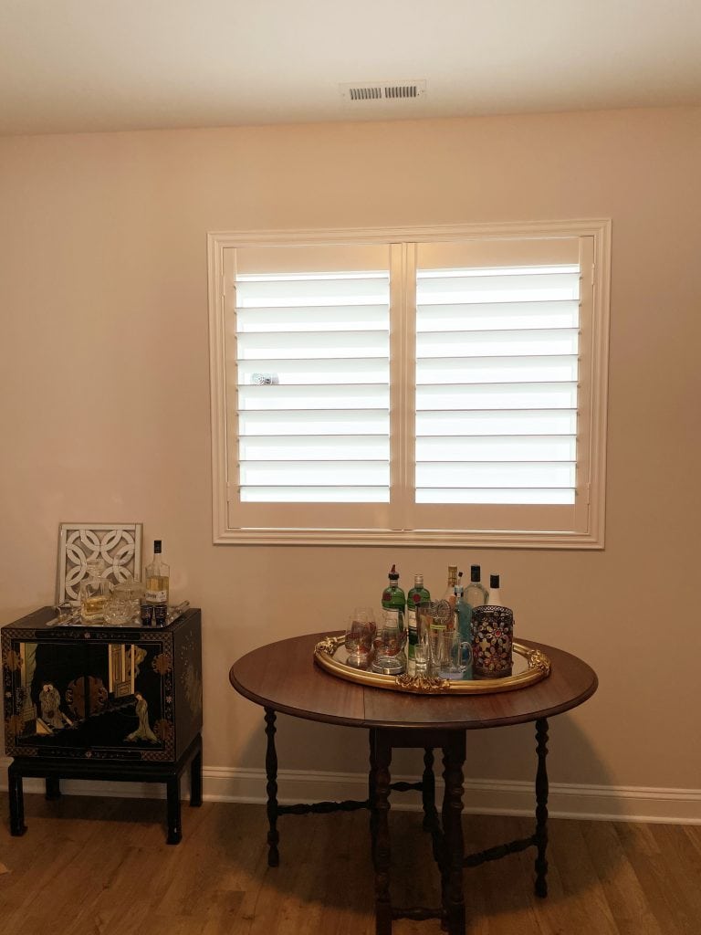 Painted Z Frame Interior Window Shutters