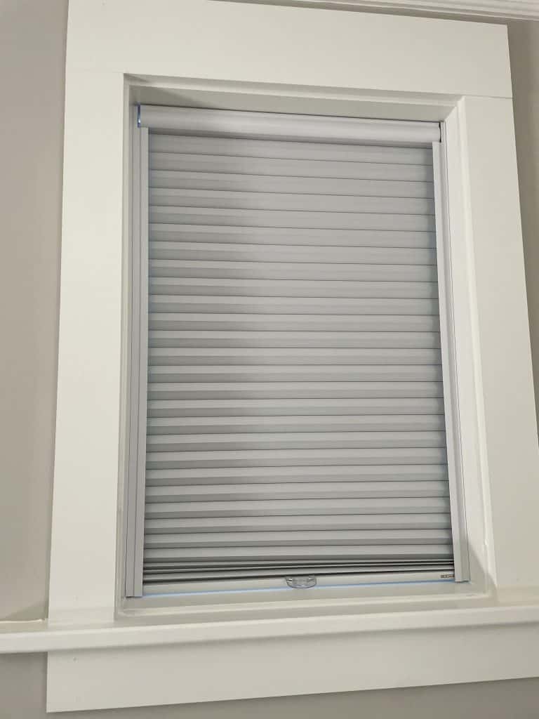 Blackout Cellular Shades with Tracks