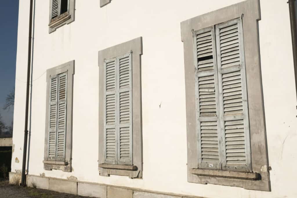 17th Century Shutters on Historic Palace