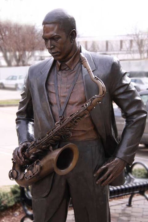 John Coltrane Monument in High Point North Carolina