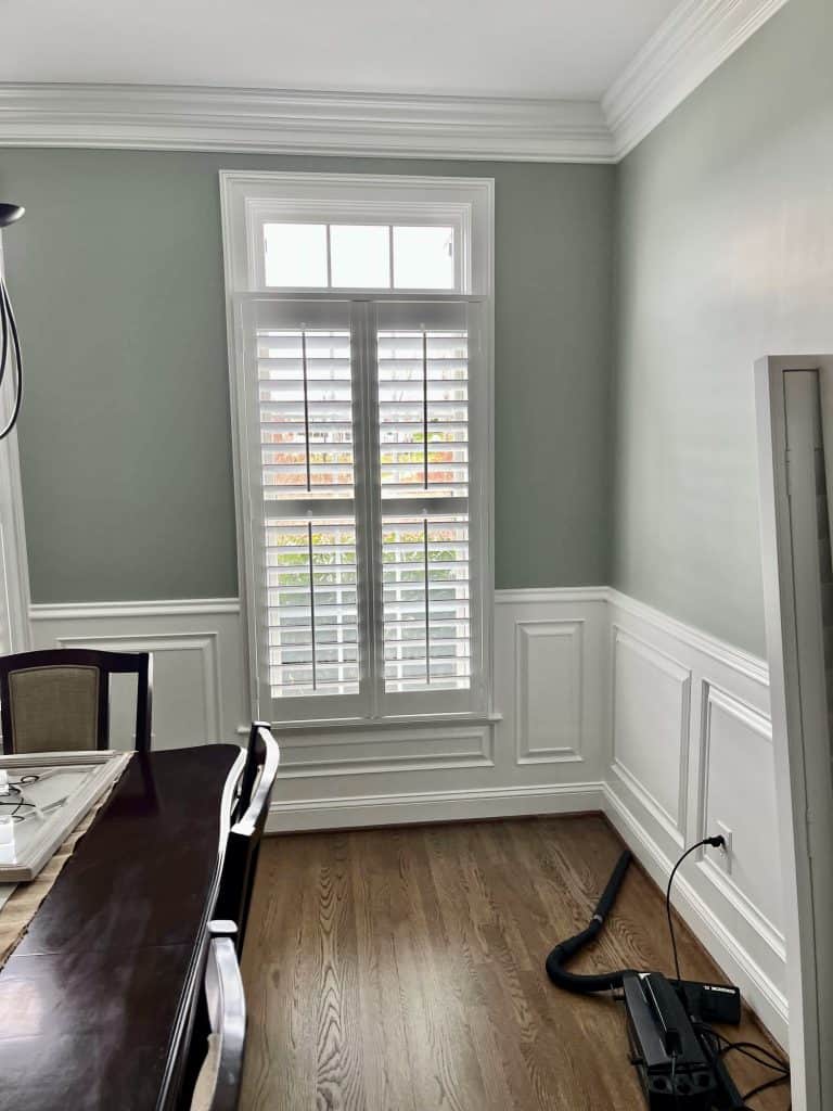 Plantation Shutters Professionally Installed In a Lake Norman Home