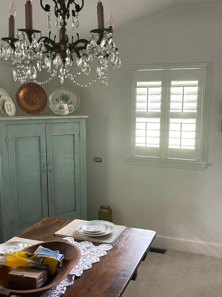 Plantation Shutters for Dining Area